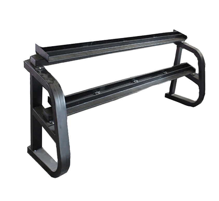 BFT-3053B高端商业健身房哑铃架 双层十付哑铃架大图展示1